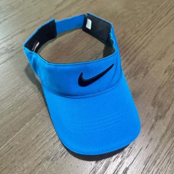 Nike Golf Sports Visor Men’s Adjustable Royal Blue - Picture 2 of 7